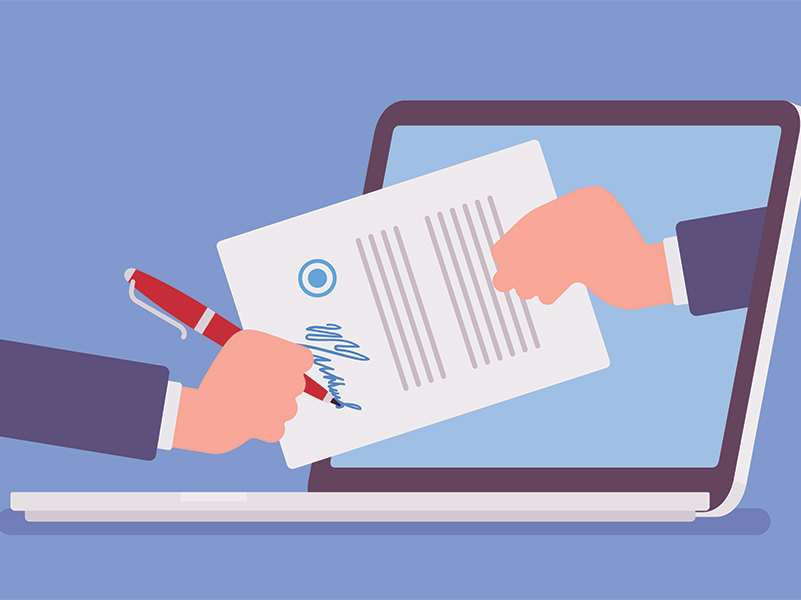 Online Contracts